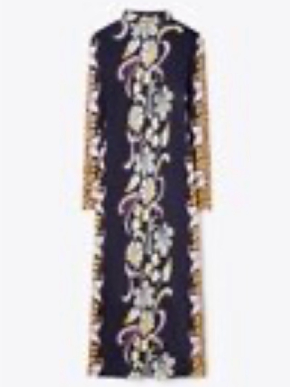 Tory Burch Printed Mockneck Jersey Dress
Color:Pink Tropical Border size 6